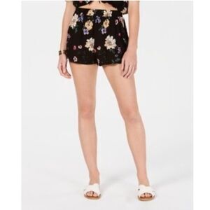 Size Small Gypsies Moondust Floral-Print Shorts